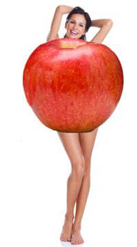 Apple body shape